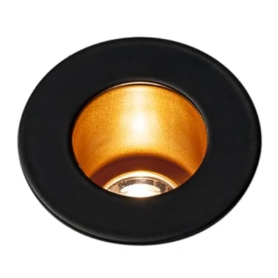 Afbeelding van Slv horn mini plafondinbouwlamp led 3000k zwart goud 12 1000917
