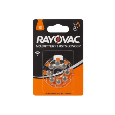 Afbeelding van Rayovac 8 hoorapparaatbatterij pr48 13 zink lucht 1.45v 4606745418