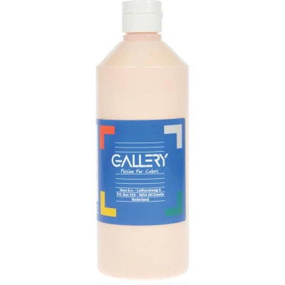 Afbeelding van Gallery plakkaatverf, flacon van 500 ml, huidskleur plakkaatverf