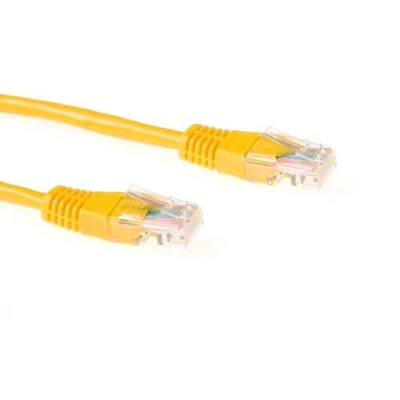 Afbeelding van ACT IB5815 U/UTP CAT5E Patchkabel Geel 15 meter
