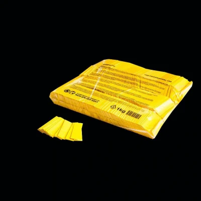 Afbeelding van MagicFX Losse confetti geel 1kg
