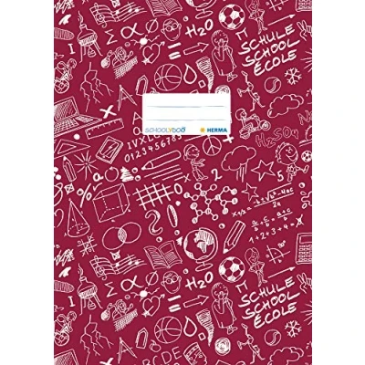 Afbeelding van 10x Schriftkaft A4 SCHOOLYDOO bordeaux