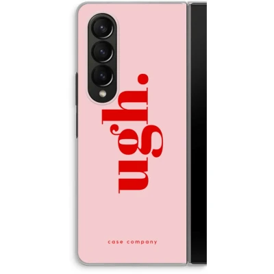 Afbeelding van Case Company® hoesje geschikt voor Samsung Galaxy Z Fold4 Ugh Soft Cover Telefoonhoesje Bescherming aan alle Kanten en Schermrand