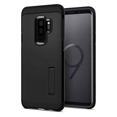 Afbeelding van Spigen Tough Armor Hoesje Samsung Galaxy S9 Plus Black