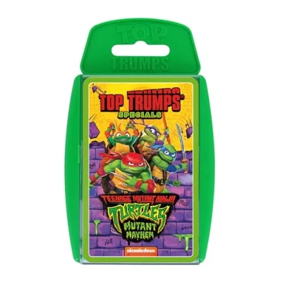 Afbeelding van Top Trumps Kaartspel Teenage Mutant Ninja Turtles Familie Spellen voor Kinderen en Volwassenen Leerspelletjes Kinderkaartspellen 2+ Spelers Kaartspellen Gezinnen Card Wars