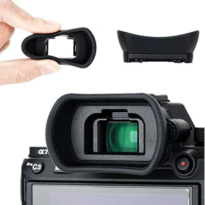 Afbeelding van KIWIFOTOS Oogschelp oculair voor Sony Alpha A7 A7II A7III A7R A7RII A7RIII A7RIV A7S A7SII A9 A9II A58 A99II vervangt de FDA EP18 EP16 EP15 oogbeker