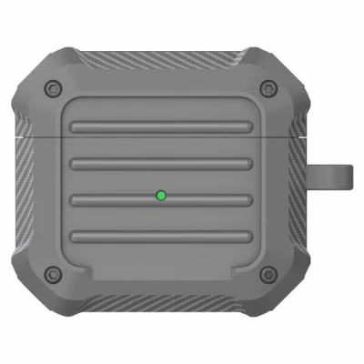 Afbeelding van AirPods 3 hoesje hardcase Shell series Grijs bescherming voor uw Optimale jouw