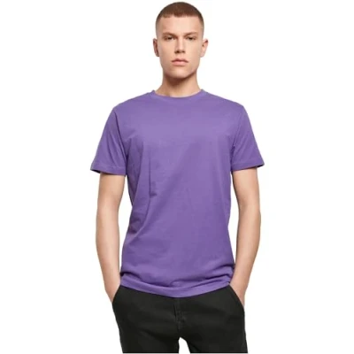 Afbeelding van Herenshirt &#039;Round Neck&#039; met korte mouwen Dark Shadow M