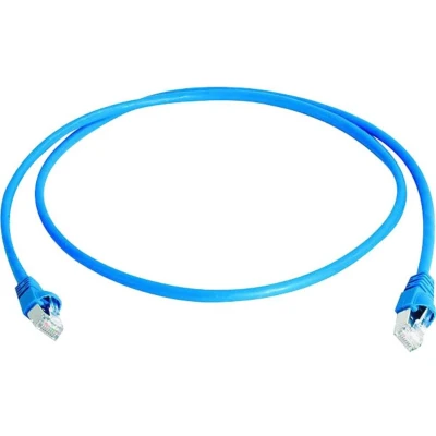 Afbeelding van Telegärtner L00006A0047 RJ45 Netwerkkabel, patchkabel CAT 6A S/FTP 25.00 m Blauw Vlambestendig, Halogeenvrij, UL gecert