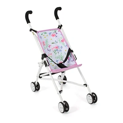 Afbeelding van Bayer Chic 2000 Mini Poppenbuggy Roma Flowers