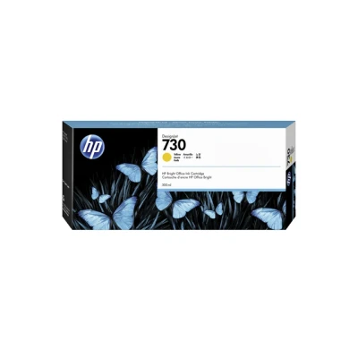 Afbeelding van HP 730 (P2V70A) Inktcartridge Geel Hoge capaciteit