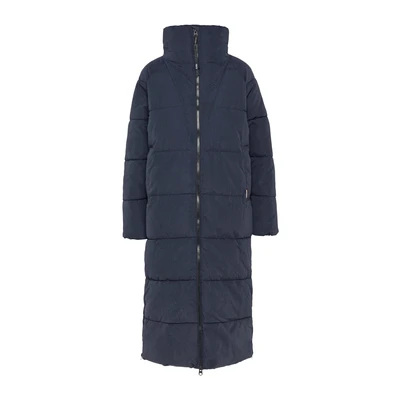 Afbeelding van Q/S by s.Oliver gewatteerde winterjas donkerblauw
