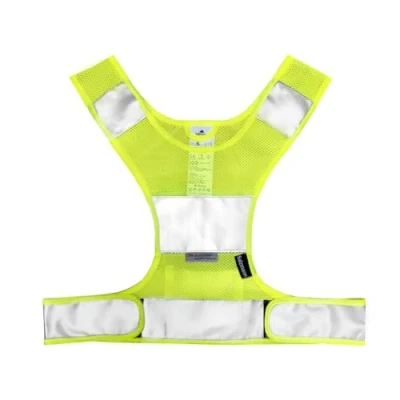 Afbeelding van Salzmann 3M Reflecterend loopvest Ademend sportgilet van mesh stof Gemaakt met Scotchlite