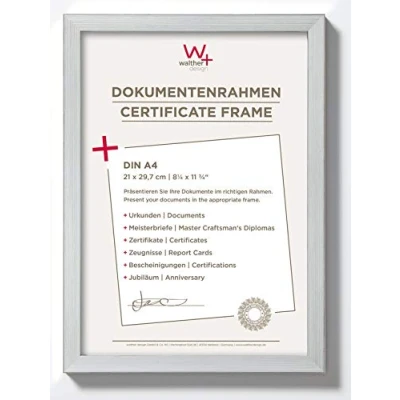 Afbeelding van walther Design fotolijst zilver 30 x 40 cm Constructie Lijst JK040S