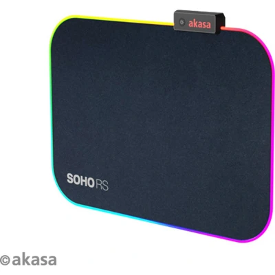 Afbeelding van Akasa SOHO R Game muismat Zwart