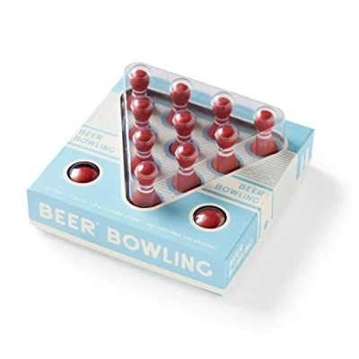 Afbeelding van Beer Bowling Drinking Game Set
