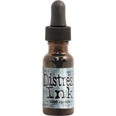 Afbeelding van Ranger Distress Re Inker 14 ml iced spruce TXR35121 Tim Holtz