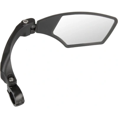 Afbeelding van M Wave fietsspiegel 110 x 55 mm rechts zwart