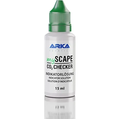 Afbeelding van ARKA mySCAPE CO2 Checker Liquid 15ml Betrouwbare bewaking met kleurweergave. Onmisbaar voor nauwkeurige aquascaping in zoetwateraquaria.