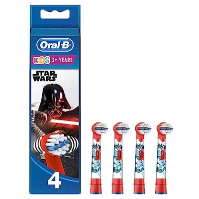 Afbeelding van Oral B Kids Opzetborstels Met Star Wars figuren, 4 Stuks