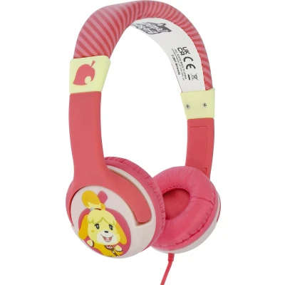 Afbeelding van Animal Crossing Isabelle kinder koptelefoon volumebegrenzing verstelbaar comfortabel