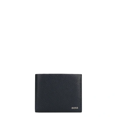 Afbeelding van BOSS NEW Crosstown Portemonnee, Dames, Maat: One Size, Navy