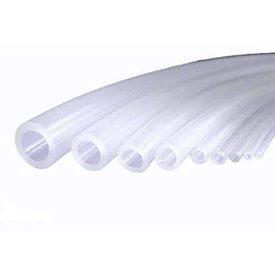 Afbeelding van Flexibele siliconen rubberbuis, 6 mm binnendiameter x buitendiameter 8 mm, muurdikte 1 PVC water of luchtslangpijp meter voor pompoverdracht