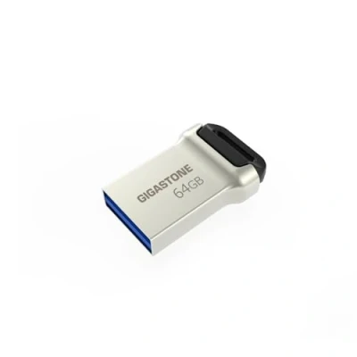 Afbeelding van Gigastone 64GB USB 3.1 Flash Drive Z90, zilver, Mini Fit Memory Stick, overdrachtssnelheid tot wel 625 MB/s, lees en schrijfsnelheid 120/60 MB/s