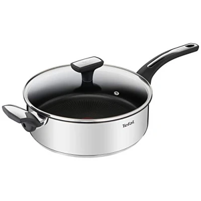 Afbeelding van TEFAL EMOTION HAPJESPAN MET GLAZEN DEKSEL 26 CM