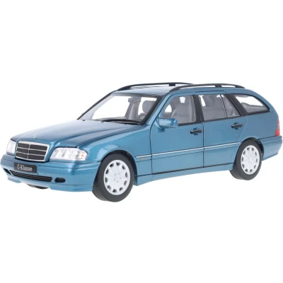 Afbeelding van Mercedes Benz C200 (S202) T Model Norev Modelauto 1:18 1997 183386 Schaalmodel