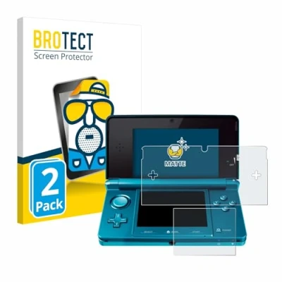 Afbeelding van BROTECT Antireflecterende schermbeschermer mat (DSi XL), Andere spelaccessoires, Grijs