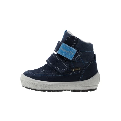 Afbeelding van Superfit Groovy Snowboots voor kinderen, Maat: 28, Blau Leer en textiel