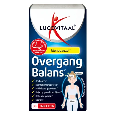 Afbeelding van Stapel tot 60% korting Lucovitaal Overgang Balans (30 Tabletten)