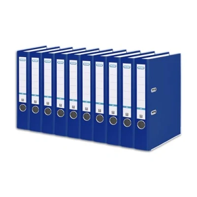 Afbeelding van Elba Ordner A4, Smart Pro, 5 cm smal, kunststof buiten, lichtblauw, 10 stuks