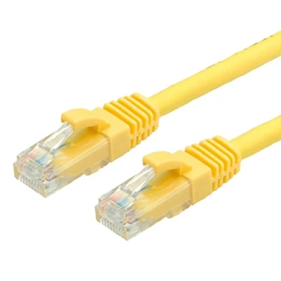 Afbeelding van Netwerkkabel Cat6a U/UTP 5 meter (Geel)