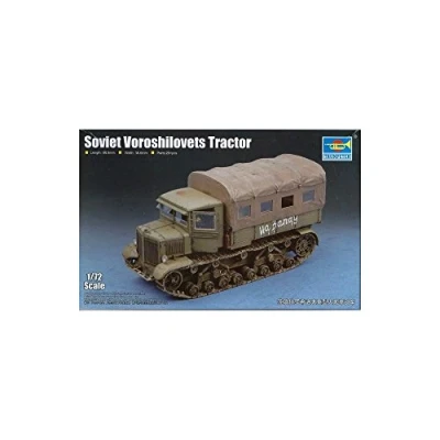 Afbeelding van Trumpeter 007110 1/72 Voroshilovets kettingvoertuig