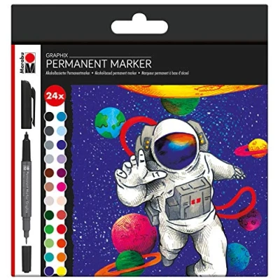 Afbeelding van Marabu permanent marker Graphix