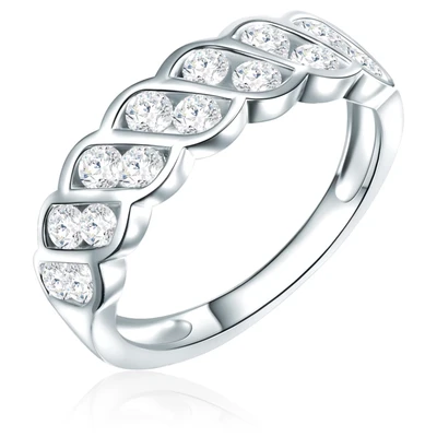 Afbeelding van Rafaela Donata Ring zilver / transparant