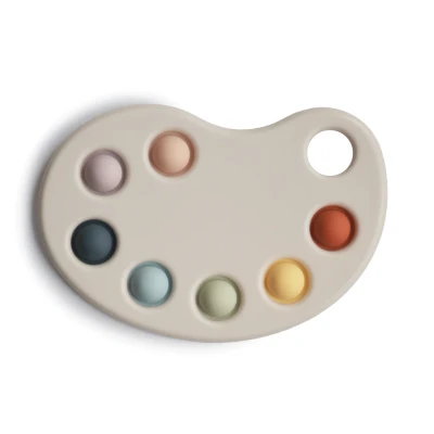 Afbeelding van Mushie Pop It Paint Palette Multi