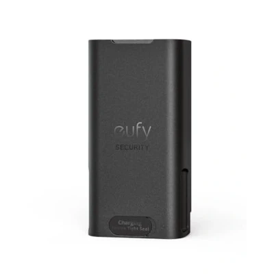 Afbeelding van eufy Security Rechargeable Battery Pack with USB C, Quick Release Pack, Long Lasting Backup Power, 6,500 mAh Capacity, Easy to Install and Remove, Compatible Video Doorbell E340