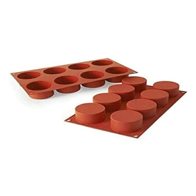 Afbeelding van Silikomart sf 119 cilinders silicone matrijs ø63 h 40 mm