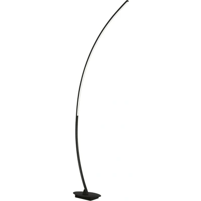 Afbeelding van REALITY Leuchten lucy Vloerlamp 1 lichts H 158 cm Zwart
