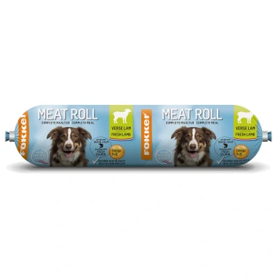 Afbeelding van Fokker Meat Roll Lam Zalm 800 gr