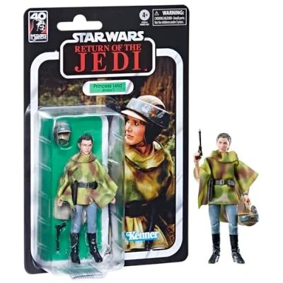 Afbeelding van Princess Leia (Endor) Star Wars Episode VI 40th Anniversary Black Series Action Figure (15cm)