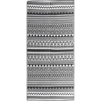 Afbeelding van vidaXL Buitenkleed 80x150 cm polypropeen zwart