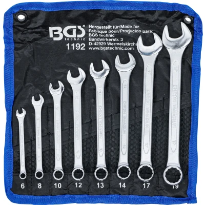 Afbeelding van BGS Steekringsleutelset 6 19 mm, 8 delig