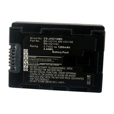 Afbeelding van Amsahr Digitale vervangende camera en camcorder batterij voor JVC BN VG114, VG107, VG108