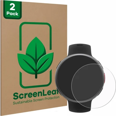 Afbeelding van ScreenLeaf Screenprotector voor Polar Vantage V2 Duurzame schermbescherming Folie Beschermfolie transparant (2 Stuks)