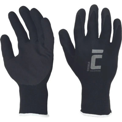 Afbeelding van Cerva REYEZUELO handschoen 01080267 12 stuks Zwart 10