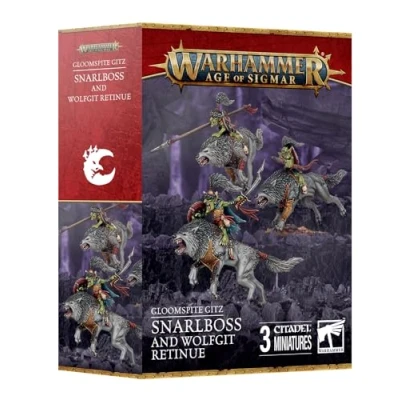 Afbeelding van Gloomspite Gitz: Snarlboss &amp; Wolfgit Retinue
